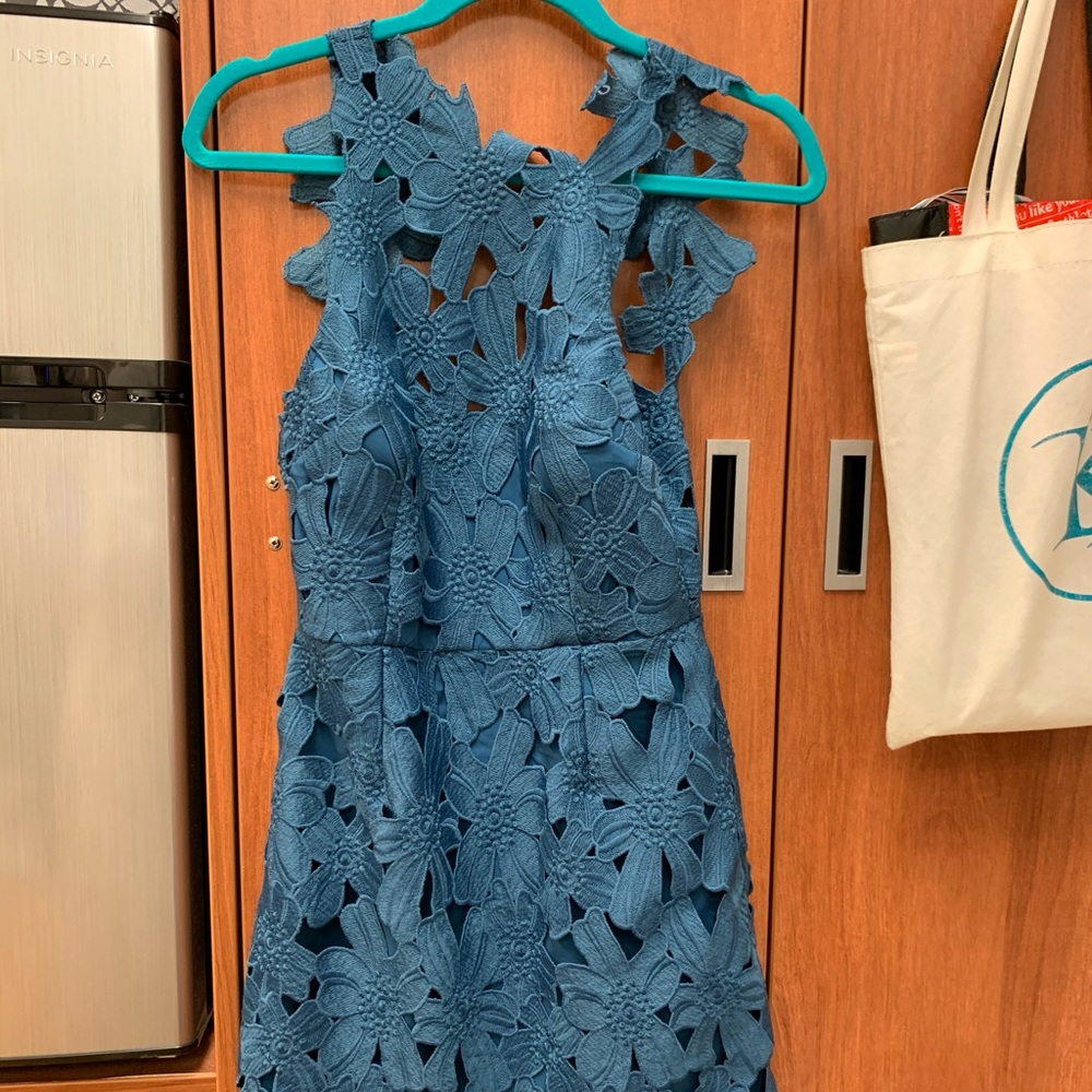 FREE PEOPLE Jessa Lace Mini Dress